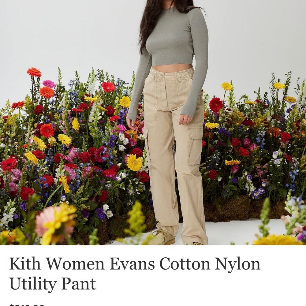 Kith Women Evans Cotton Nylon Utility Pant